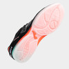 TOP FLEX MEN 2501 BLACK/BRIGHT RED/AQUA INDOOR