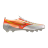 MIZUNO ALPHA III ELITE FG WHITE/ORANGE/GREEN