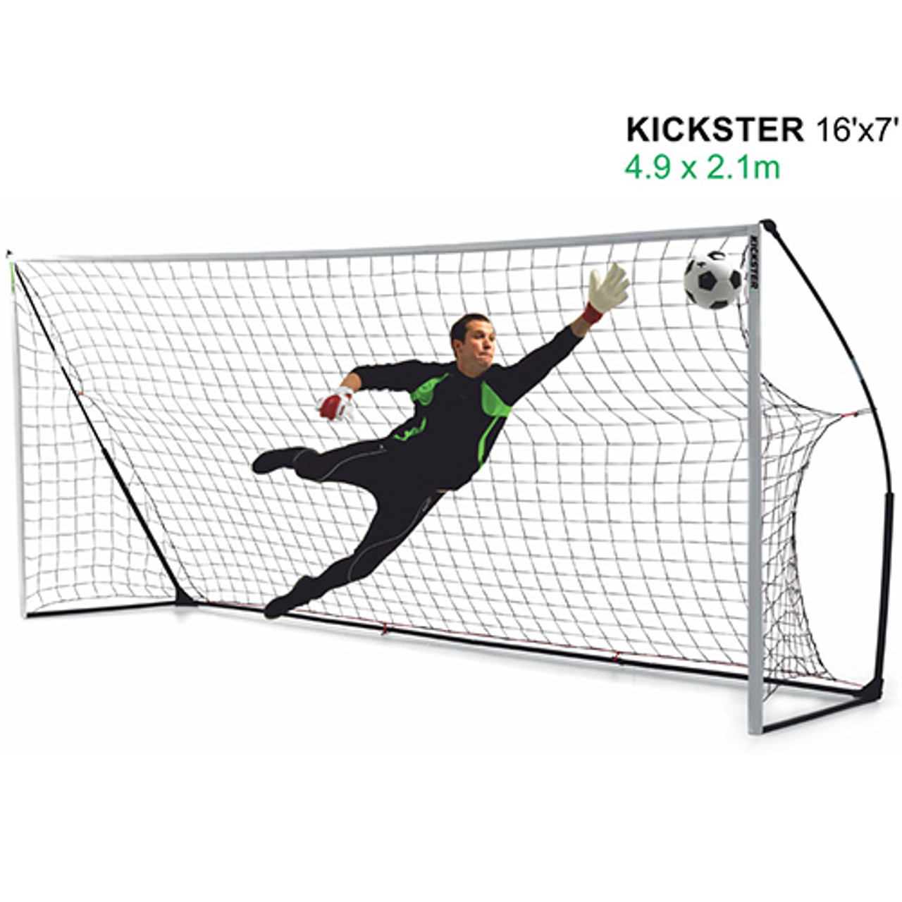 Quickplay Kickster Academy 16' x 7' サッカー Kickster-The-Best-Portable-