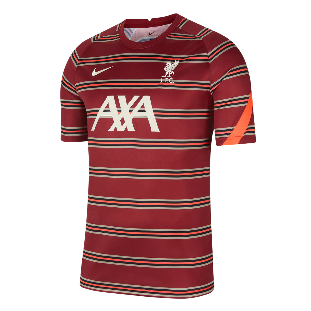 pre match liverpool kit