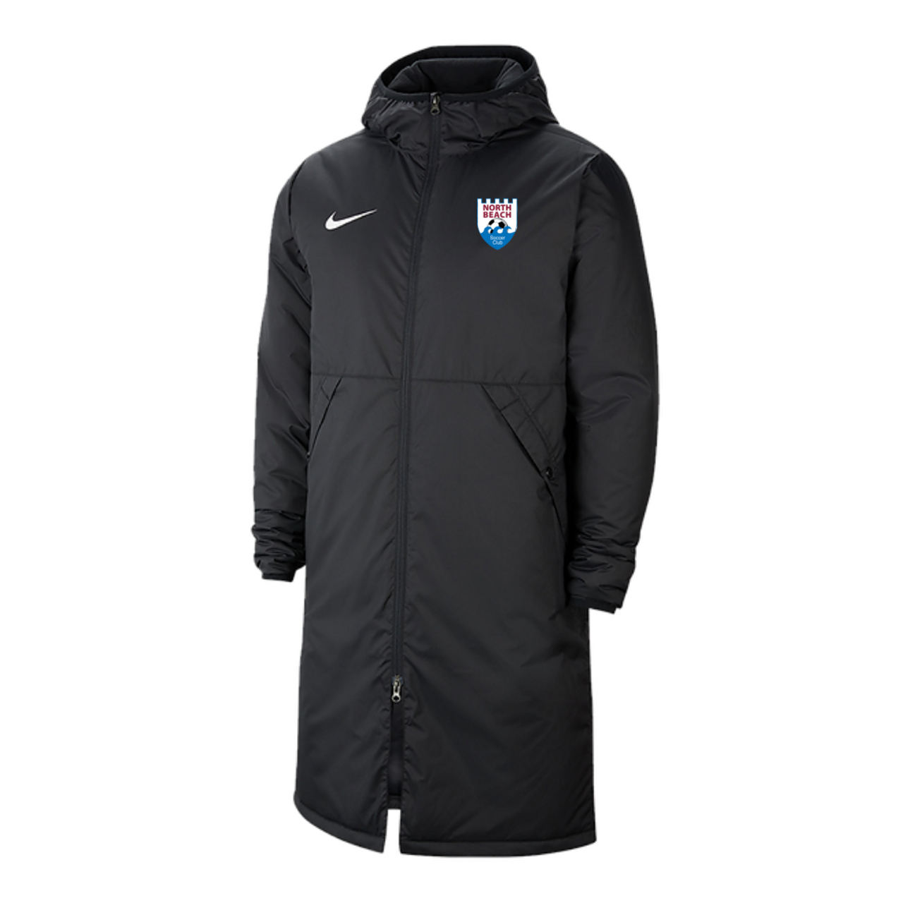 stadium long coat