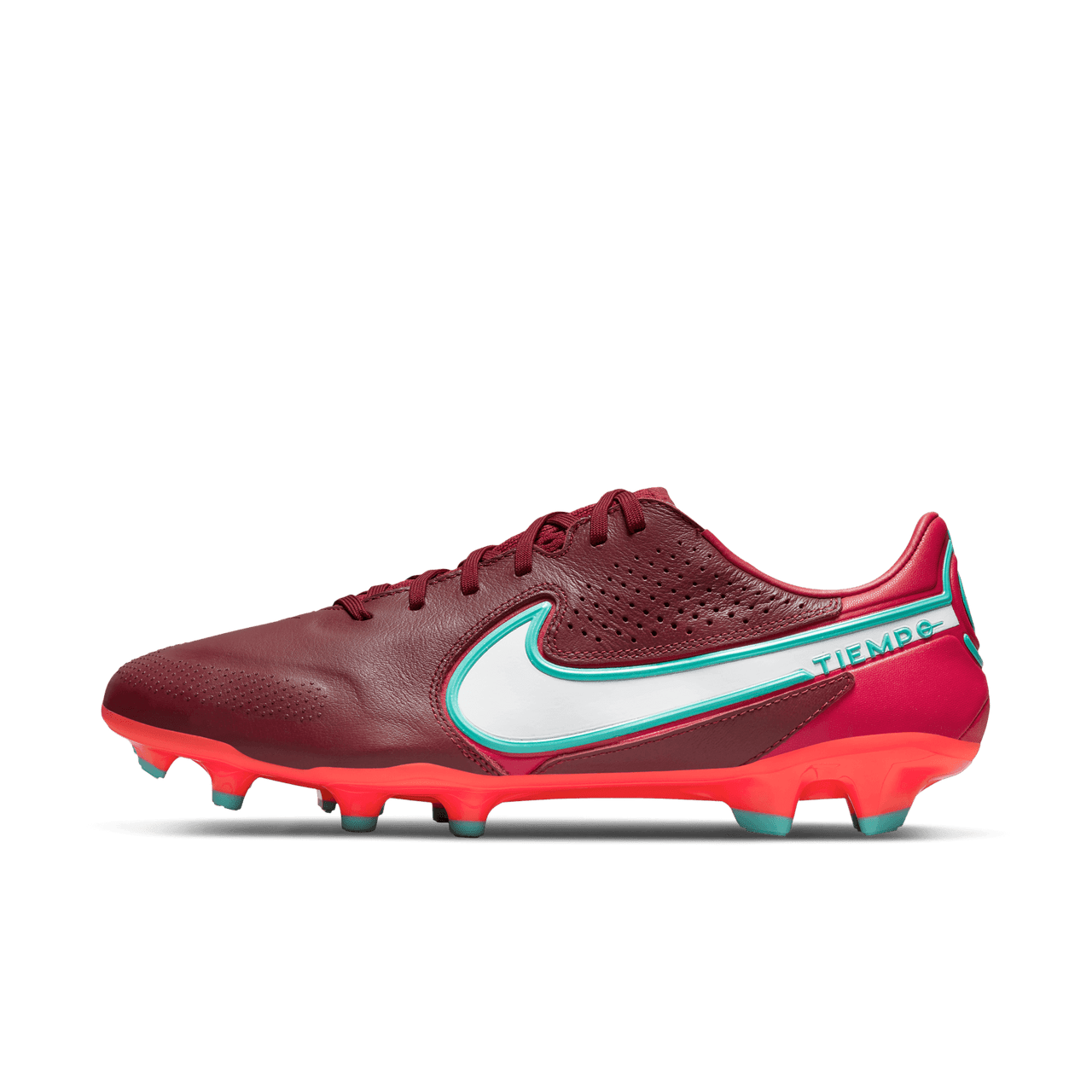 TIEMPO LEGEND 9 PRO TEAM RED FG/AG - Onside Sports