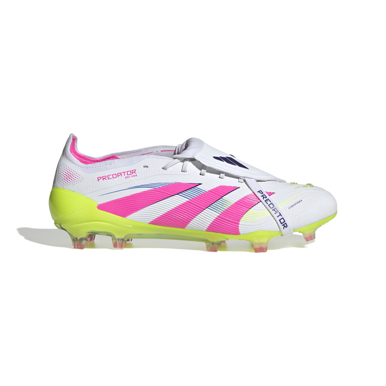adidas pink and white soccer cleats