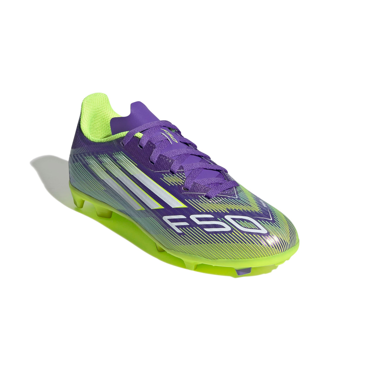 F50 LEAGUE FG/MG J PURPLE/GREEN - Onside Sports