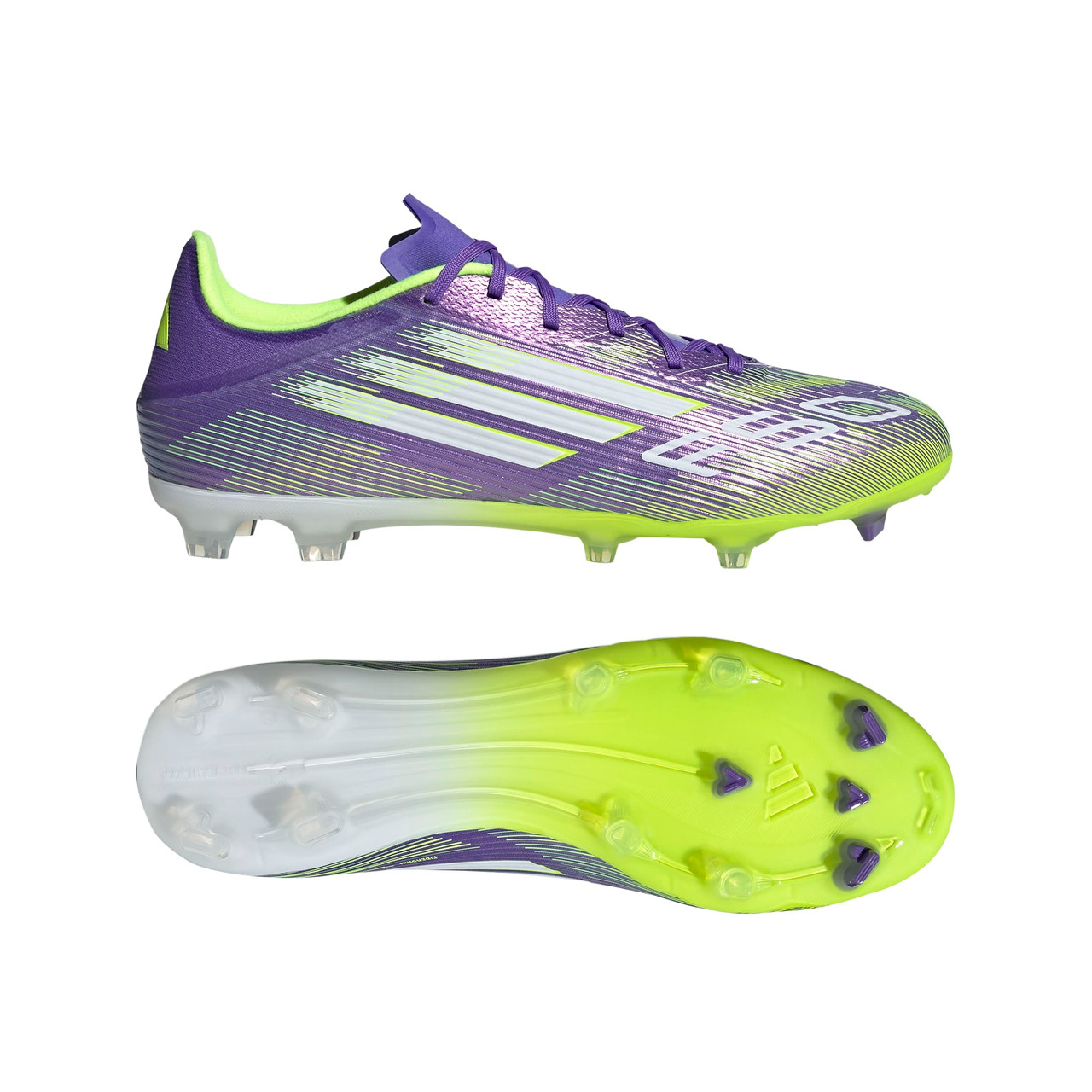F50 LEAGUE FG/MG PURPLE/GREEN - Onside Sports