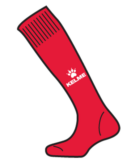 Garra Sock Red/White