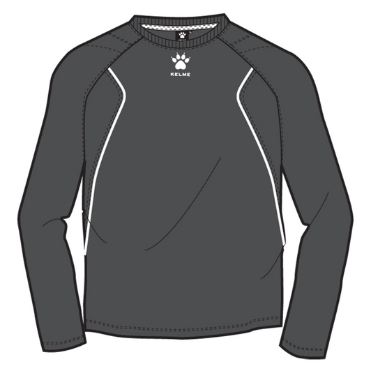 Aires Jersey L/S Black/White Aires Jersey L/S Black/White