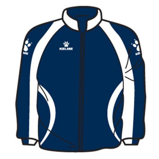 Saba Track Jacket Navy/White