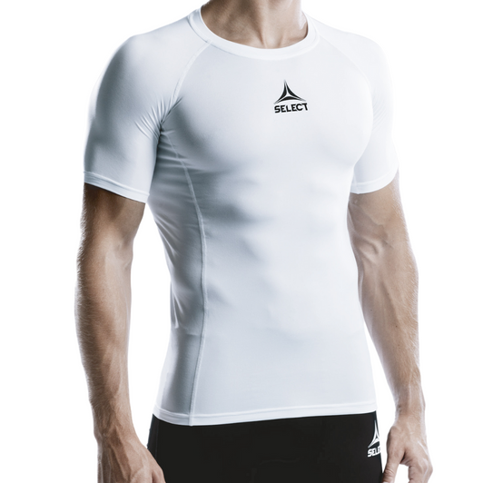 Compression Jersey S/S White Compression Jersey S/S White