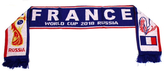 France World Cup 2018 Russia Scarf France World Cup 2018 Russia Scarf