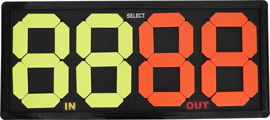 SUBSTITUTION BOARD 4 DIGIT 