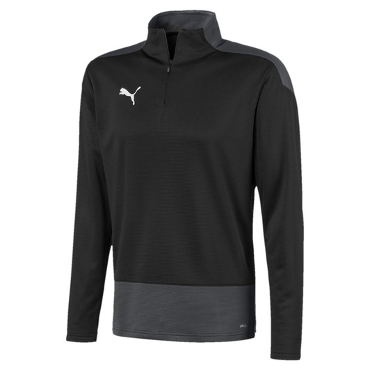 TEAMGOAL 1/4 ZIP BLACK TEAMGOAL 1/4 ZIP BLACK