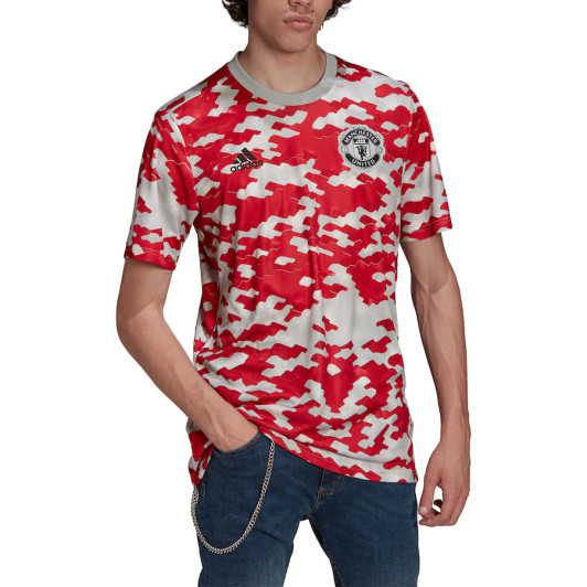 MANCHESTER UNITED PRE-MATCH JERSEY 21/22 MANCHESTER UNITED PRE-MATCH JERSEY 21/22