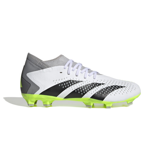 PREDATOR ACCURACY.3 FG WHITE/BLACK/FLURO PREDATOR ACCURACY.3 FG WHITE/BLACK/FLURO