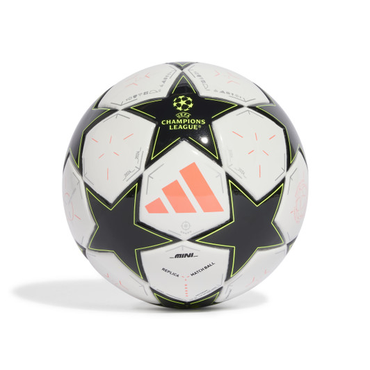 UCL CHAMPIONS LEAGUE 24/25 MINI BALL WHITE/BLACK UCL CHAMPIONS LEAGUE 24/25 MINI BALL WHITE/BLACK