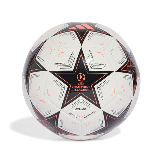 UCL CHAMPIONS LEAGUE 24/25 CLUB BALL WHITE/BLACK UCL CHAMPIONS LEAGUE 24/25 CLUB BALL WHITE/BLACK