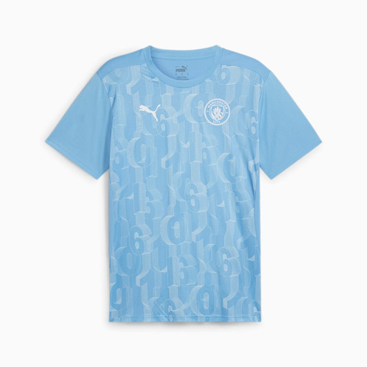 MANCHESTER CITY PRE-MATCH JERSEY BLUE 24/25