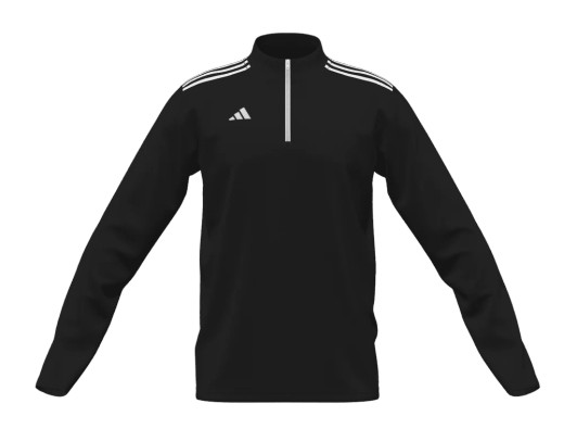 ENTRADA 22 1/4 ZIP TRAINING TOP BLACK ENTRADA 22 1/4 ZIP TRAINING TOP BLACK