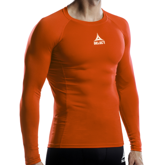 COMPRESSION JERSEY L/S ORANGE