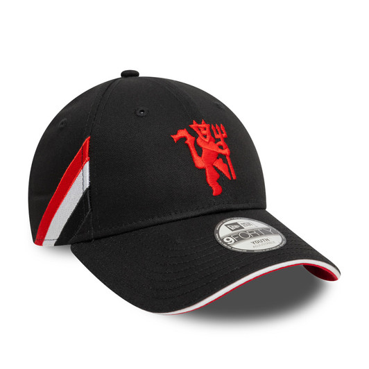 MANCHESTER UNITED FLAG KIDS 9FORTY CAP BLACK