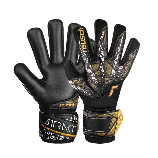 ATTRAKT SILVER NC F/S JNR BLACK/GOLD