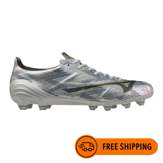 MIZUNO ALPHA II ELITE FG SILVER