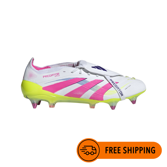 PREDATOR ELITE FT SG WHITE/PINK/FLURO PREDATOR ELITE FT SG WHITE/PINK/FLURO