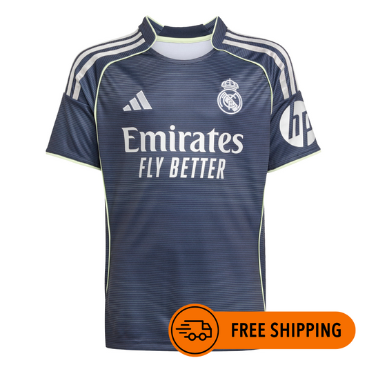 REAL MADRID AWAY JERSEY 25/26 YOUTH REAL MADRID AWAY JERSEY 25/26 YOUTH