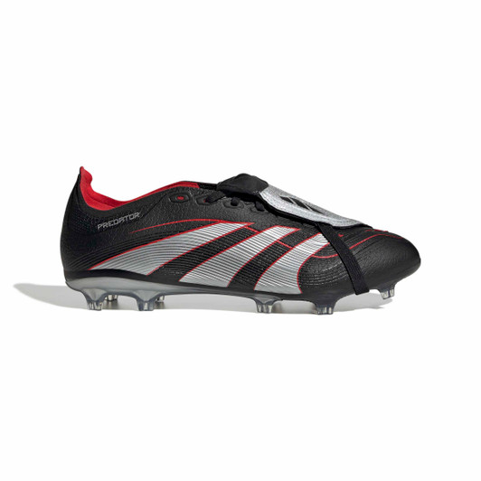 PREDATOR LEAGUE FT BSR FG/MG BLACK/SILVER/RED