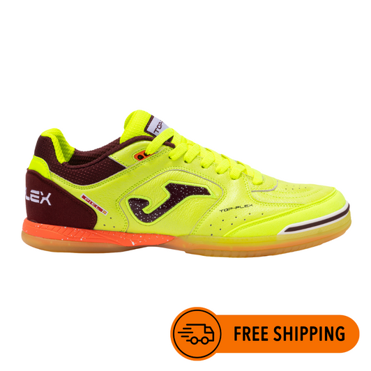 TOP FLEX MEN 2509 FLURO YELLOW/BURGUNDY INDOOR