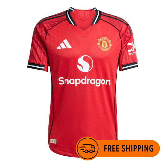 MANCHESTER UNITED HOME AUTHENTIC JERSEY 25/26