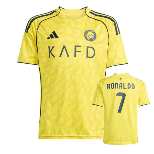AL-NASSR W/ RONALDO HOME JERSEY 25/26 AL-NASSR W/ RONALDO HOME JERSEY 25/26