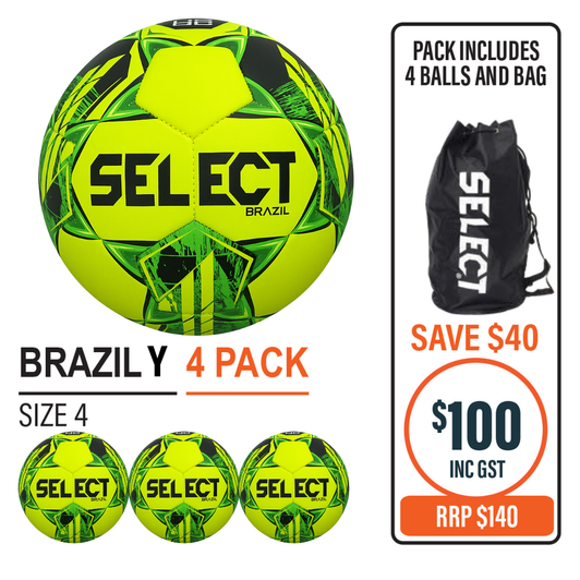 BRAZIL Y 4 PACK - SIZE 4