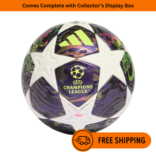 CHAMPIONS LEAGUE (UCL) PRO FINAL 25/26 BALL PURPLE/WHITE/YELLOW