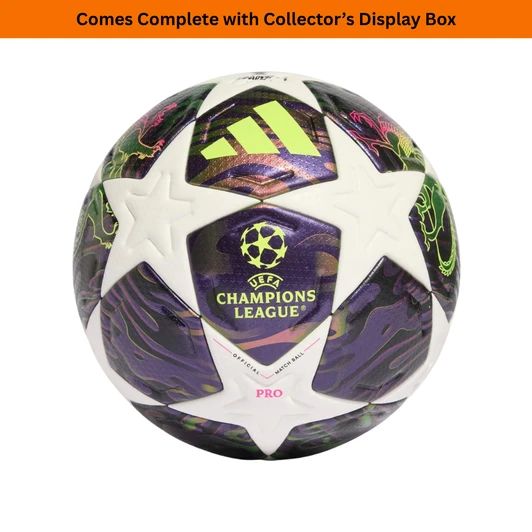 CHAMPIONS LEAGUE (UCL) PRO FINAL 25/26 BALL PURPLE/WHITE/YELLOW