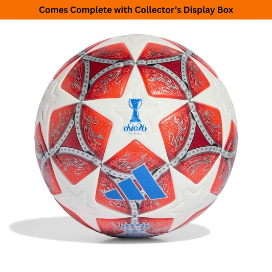 WOMENS CHAMPIONS LEAGUE (WUCL) PRO 25/26 BALL WHITE/RED