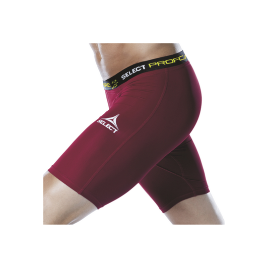 NB COMPRESSION SHORT BURGUNDY