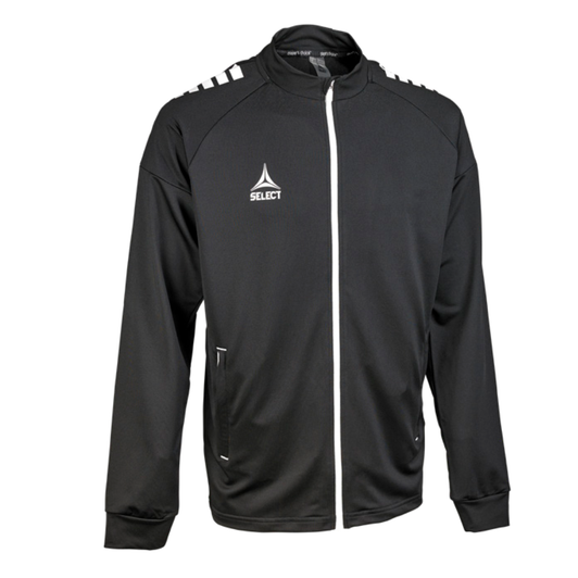 SPAIN V25 MENS TRACK JACKET - BLACK/WHITE