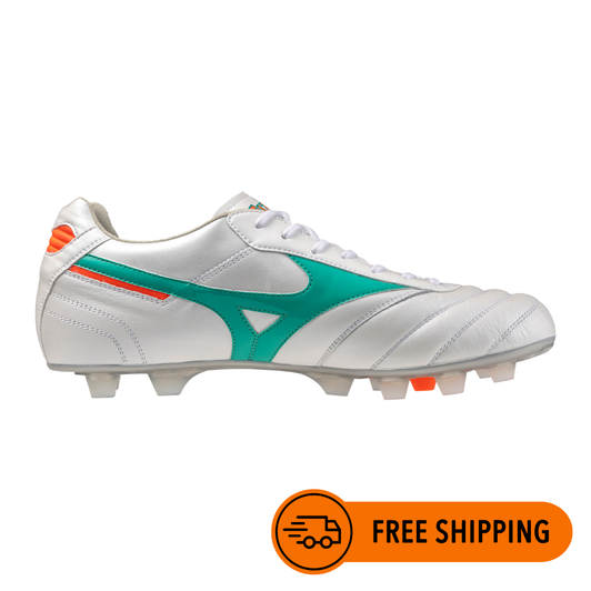 MORELIA II ELITE FG WHITE/GREEN/ORANGE