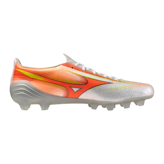 MIZUNO ALPHA III ELITE FG WHITE/ORANGE/GREEN