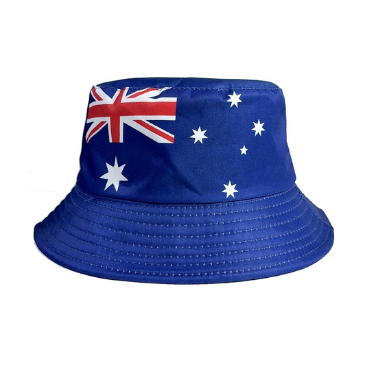 AUSTRALIA BUCKET HAT BLUE