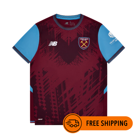 WEST HAM HOME JERSEY 26/27 (W/OUT SPONSOR)