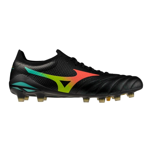 MORELIA NEO V BETA ELITE FG BLACK/ORANGE/BLUE