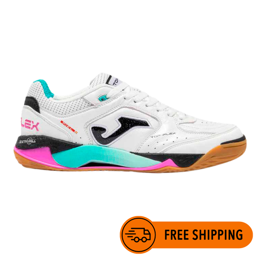 TOP FLEX PLUS MEN 2602 WHITE/PINK INDOOR