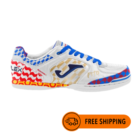 TOP FLEX MEN 2602 WHITE/MULTI INDOOR 'PITO'