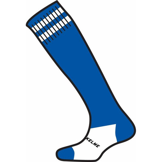 Saba Socks Royal/White