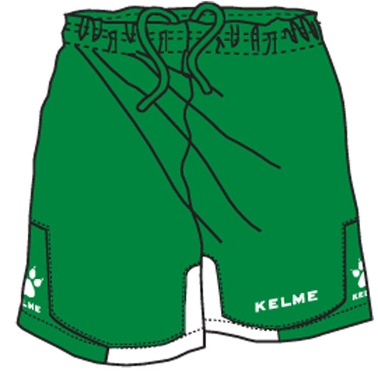 Cadiz Short Emerald/White Cadiz Short Emerald/White
