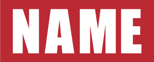 Name on back of Jersey (WHITE TEXT) Name on back of Jersey (WHITE TEXT)