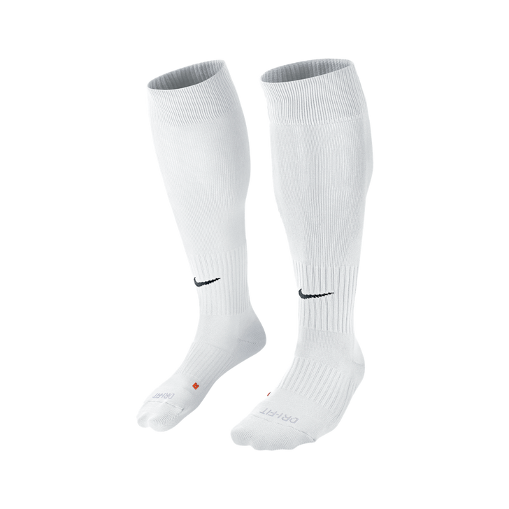 white nike soccer socks