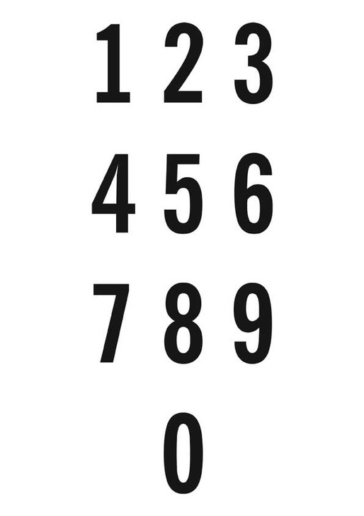 Numbers (Double Digits) - Onside Sports